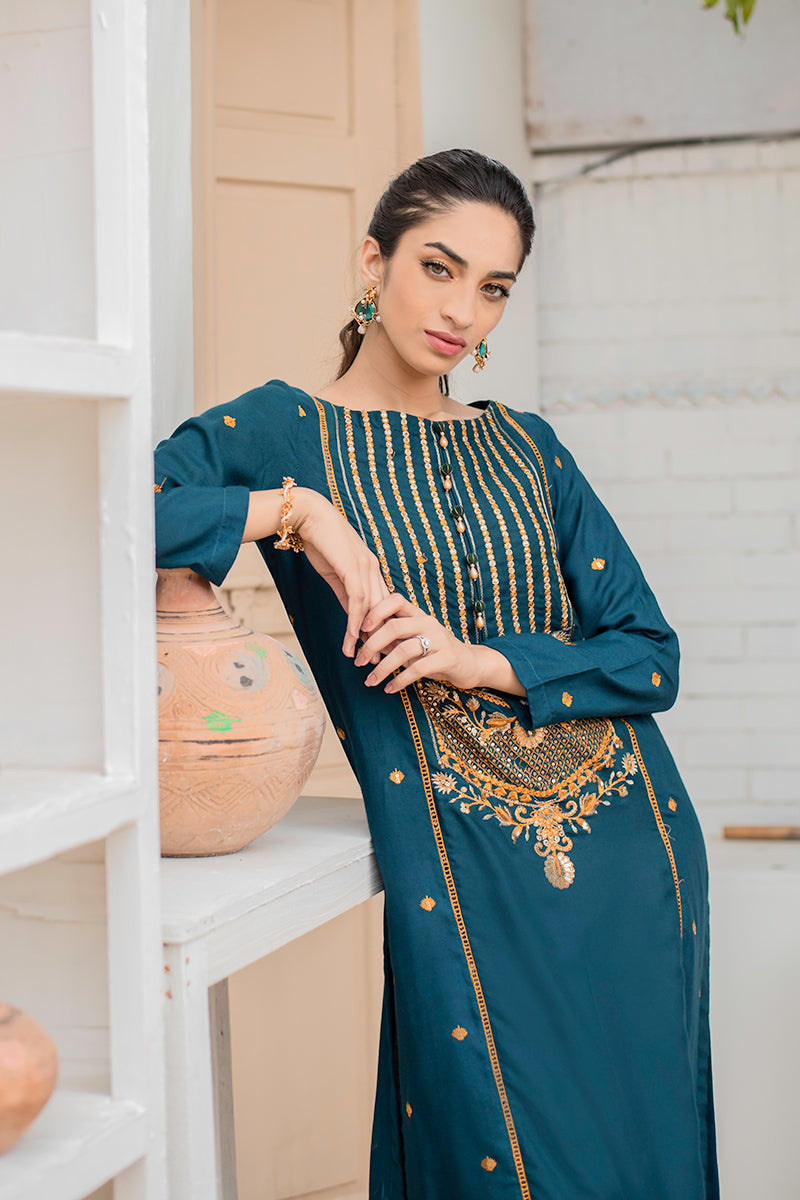 LUSH GARNET Embroidered Women's Blouse - Elegant Floral Design Casual & Office Wear for Spring Summer Fashion