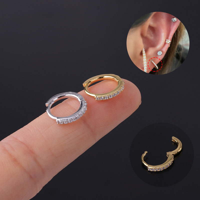 20G Simple Cartilage Hoop Conch Daith Hoop Earrings - Surgical Steel Body Jewelry for Piercing | Perfect for Helix, Tragus, Rook & Conch Piercings | Trendy & Minimalist Style for Everyday Wear
