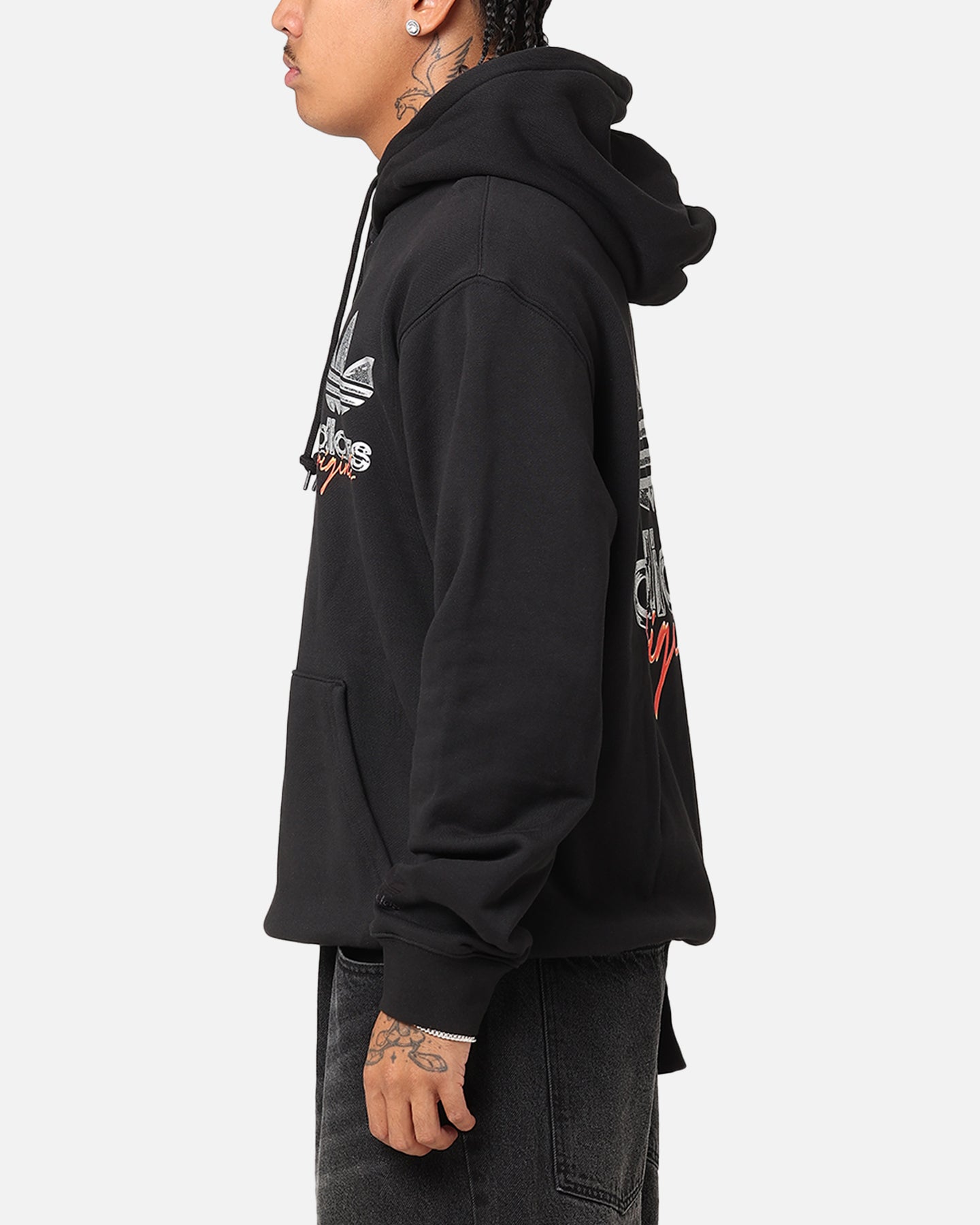 Adidas Originals Trefoil Hoodie for Men & Women - Black Cotton Pullover Sweatshirt | Casual Streetwear for Gym, Running & Everyday Wear