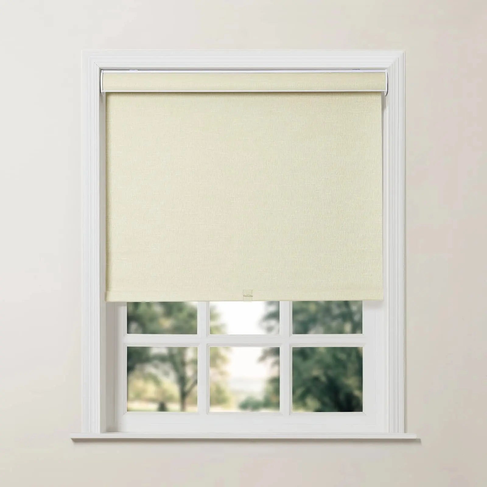 Blackout Cordless Roller Shades for Windows - Room Darkening Window Treatments for Bedroom, Nursery & Home Theater - Premium Fabric by Alvin Boutique