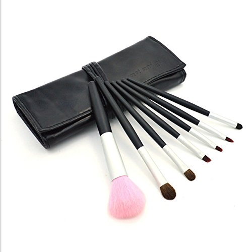 Professional 7-Piece Makeup Brush Set - Eyeshadow, Foundation, Eyebrow & Lip Brushes for Flawless Makeup Application | Perfect for Daily Use, Travel & Professional Makeup Artists