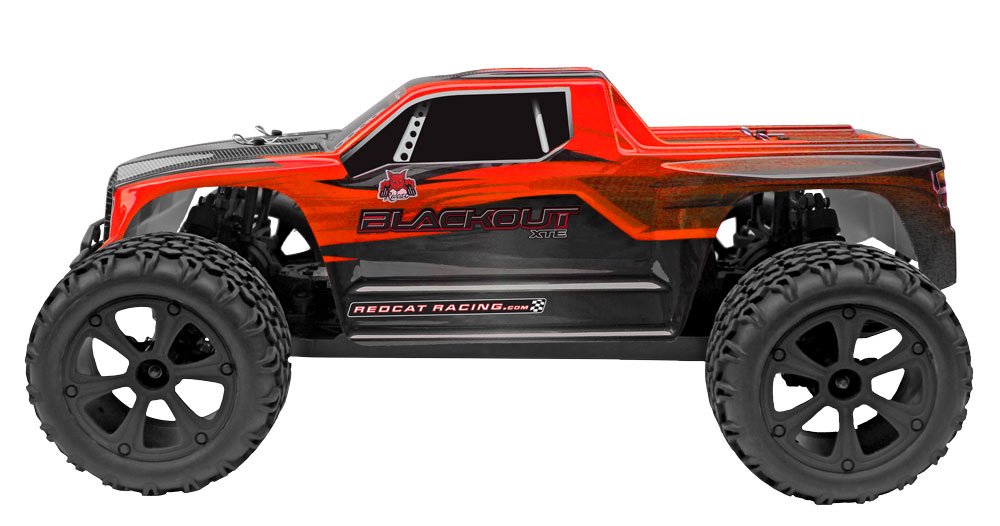 Redcat Racing Blackout XTE 1/10 Scale Electric RC Monster Truck - Waterproof Electronics, High-Speed Off-Road Vehicle for Adults & Kids - Perfect for Backyard Bashing, Trail Driving & Competitive Racing