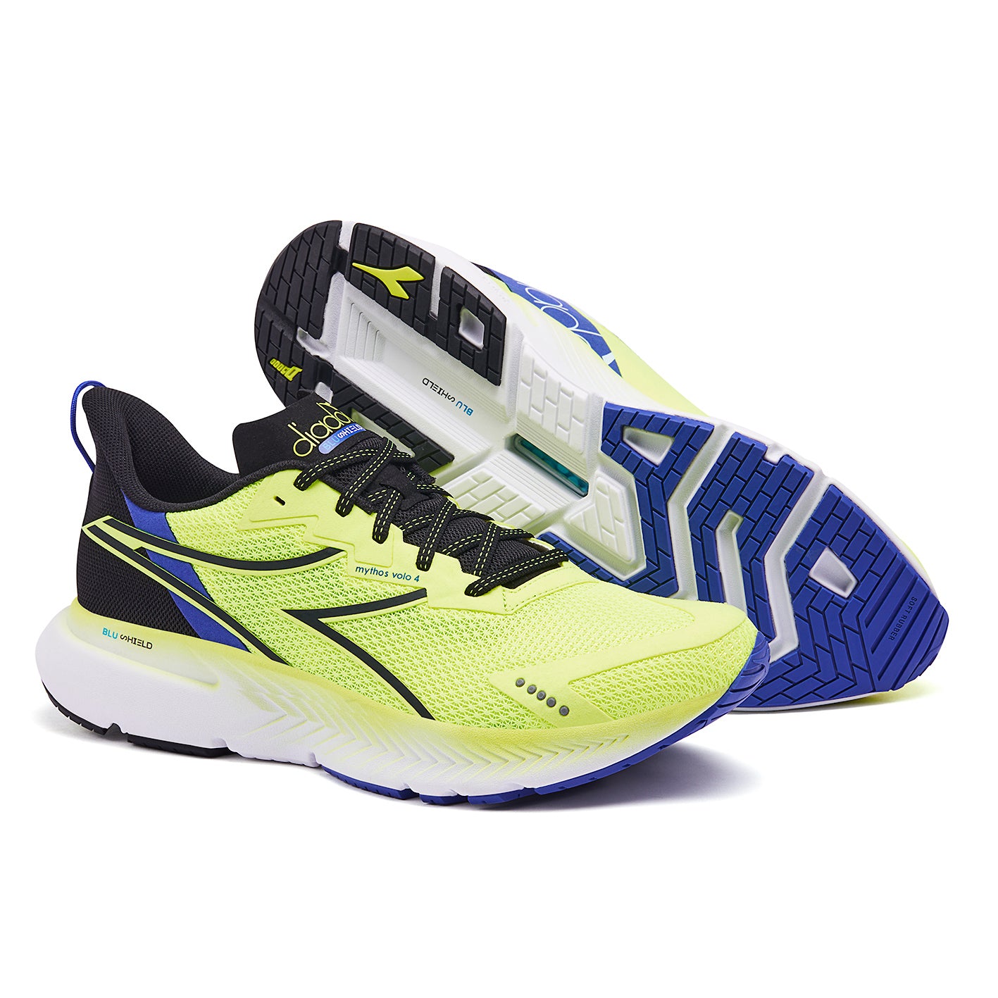 Men's Mythos Blushield Volo 4 Running Shoes - Lightweight Cushioned Sneakers for Jogging & Gym Workouts | Perfect for Marathon Training & Outdoor Fitness Activities