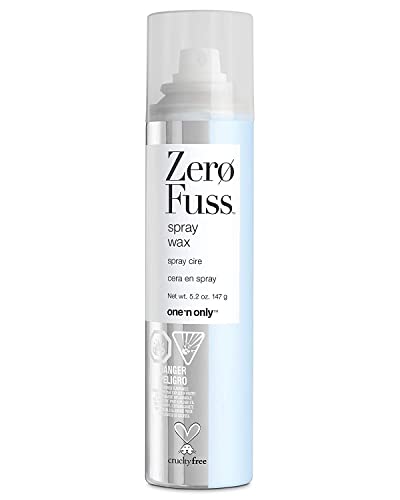 One N Only Zero Fuss Hair Styling Spray Wax - Light Hold Texturizing & Shine Spray for Men & Women - Perfect for Beach Waves, Messy Looks & Everyday Styling