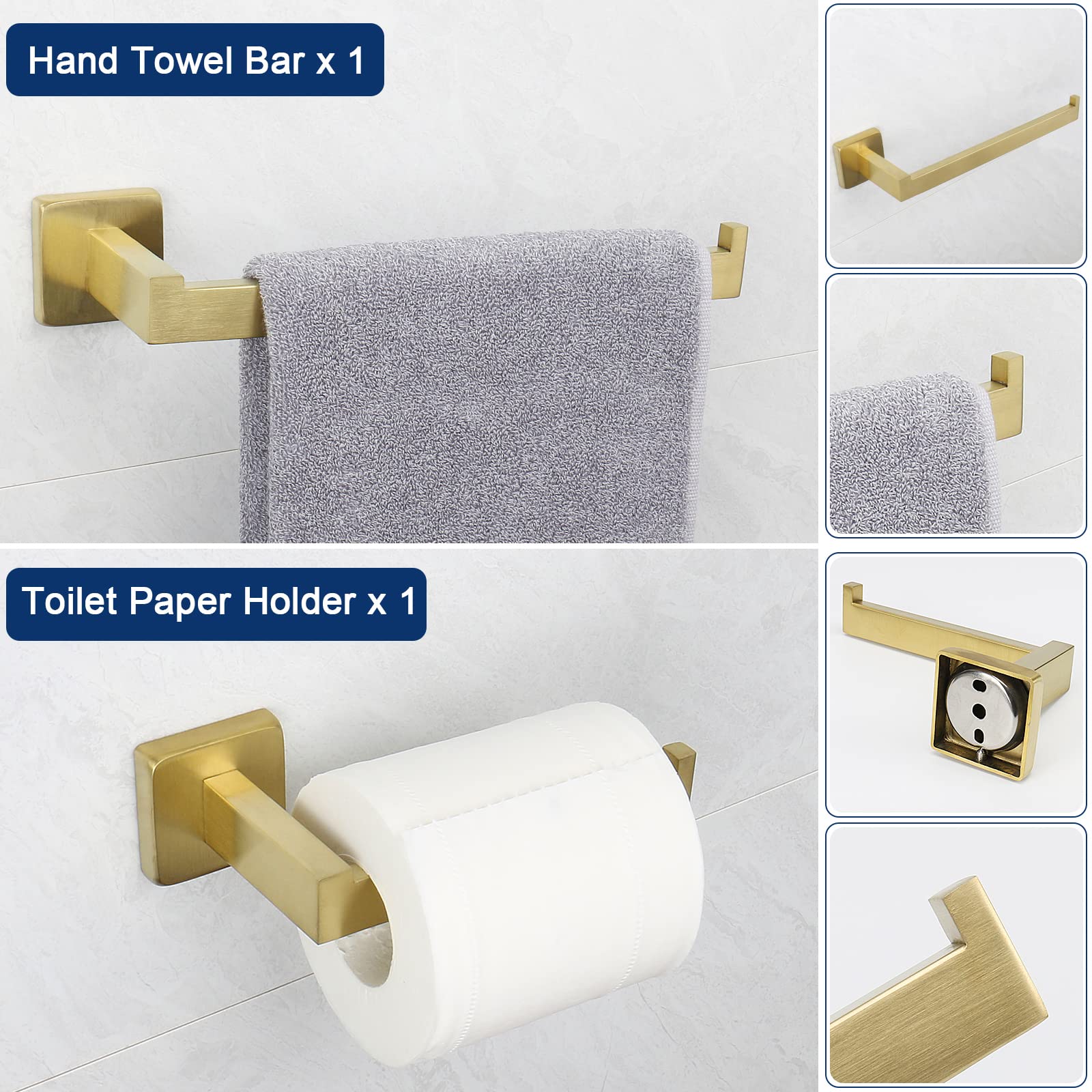 NearMoon 5-Piece Bathroom Hardware Set - 24