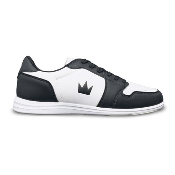 Brunswick Women's Lady Fanatic Bowling Shoes - Black/White - Perfect for League Play & Casual Bowling