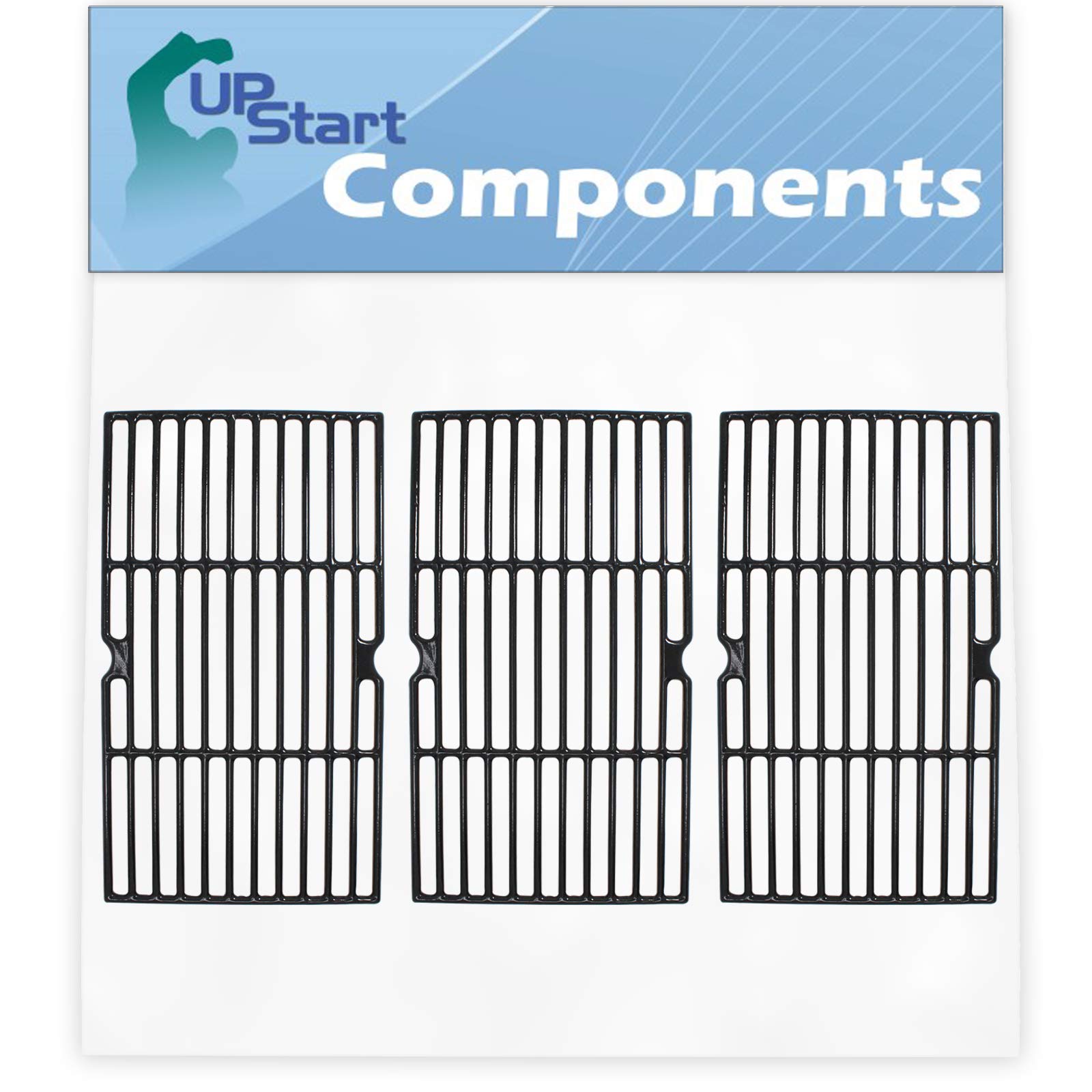 UpStart Components 3-Pack BBQ Grill Cooking Grates Replacement Parts - Compatible with Charbroil 463250512, 16 3/4