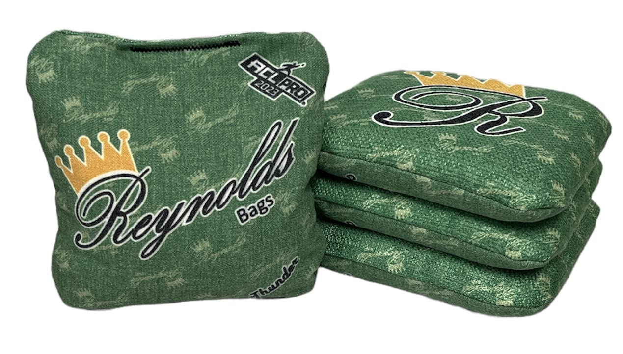 Thunder - Reynolds Cornhole Bags - ACL Approved Professional Cornhole Bags | Made in USA | Perfect for Backyard Games, Tailgating & Competitive Play