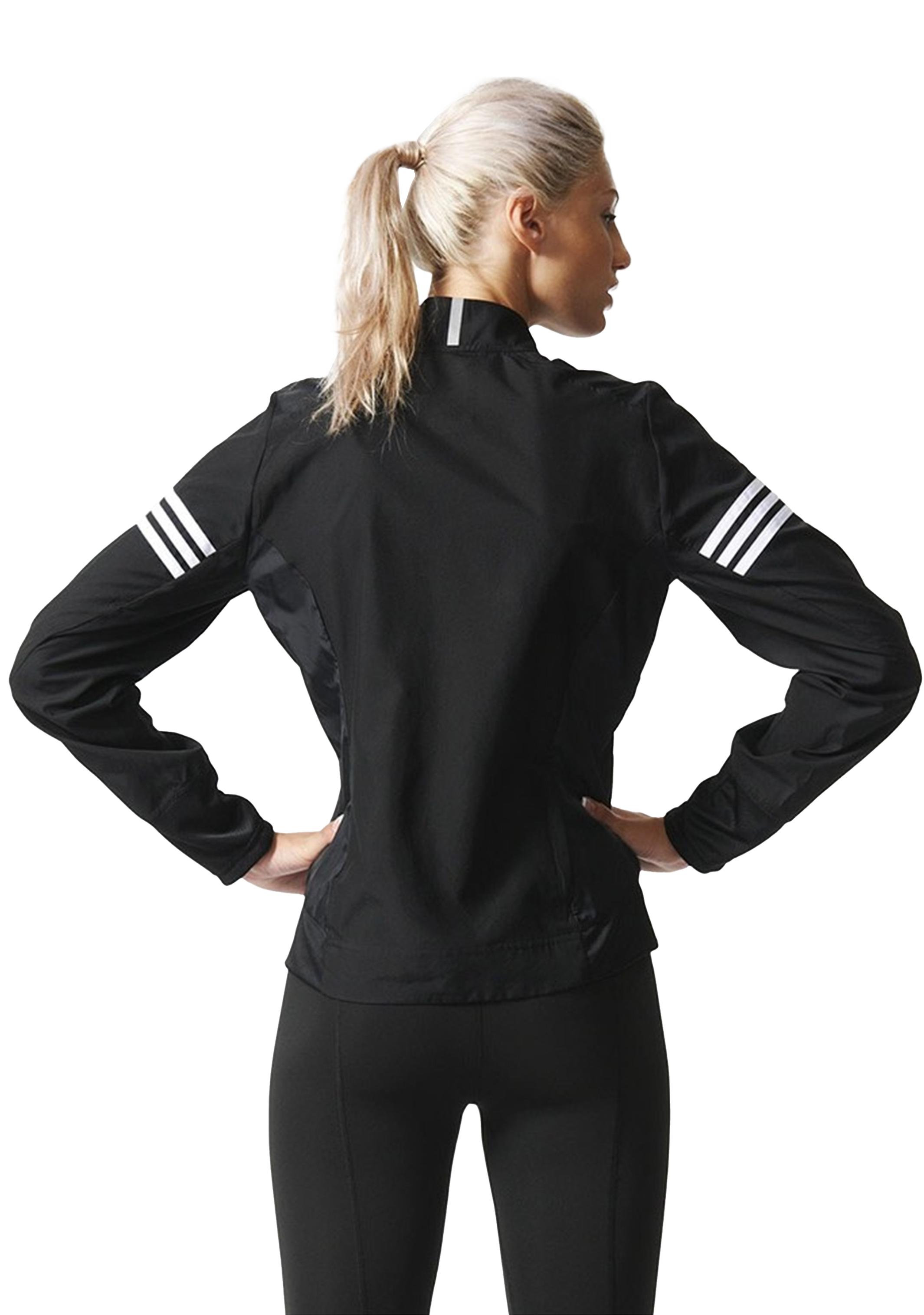 Adidas Women's Response Wind Jacket - Lightweight Running Jacket with Water-Resistant Shell for Outdoor Jogging, Hiking & Athletic Training (Style AA5639)