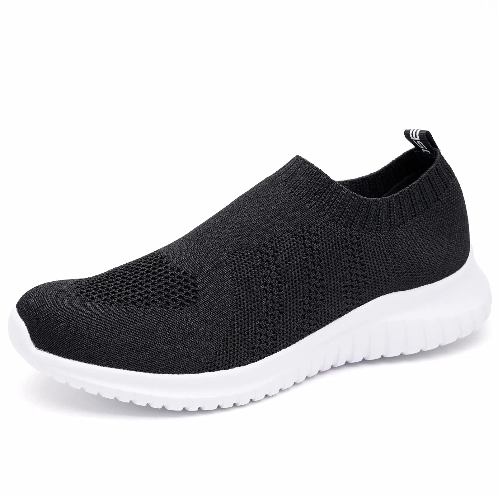 Konhill Women's Walking Tennis Shoes - Lightweight Breathable Athletic Sneakers for Gym, Running & Casual Wear | Slip-On Comfort for Workouts & Daily Activities