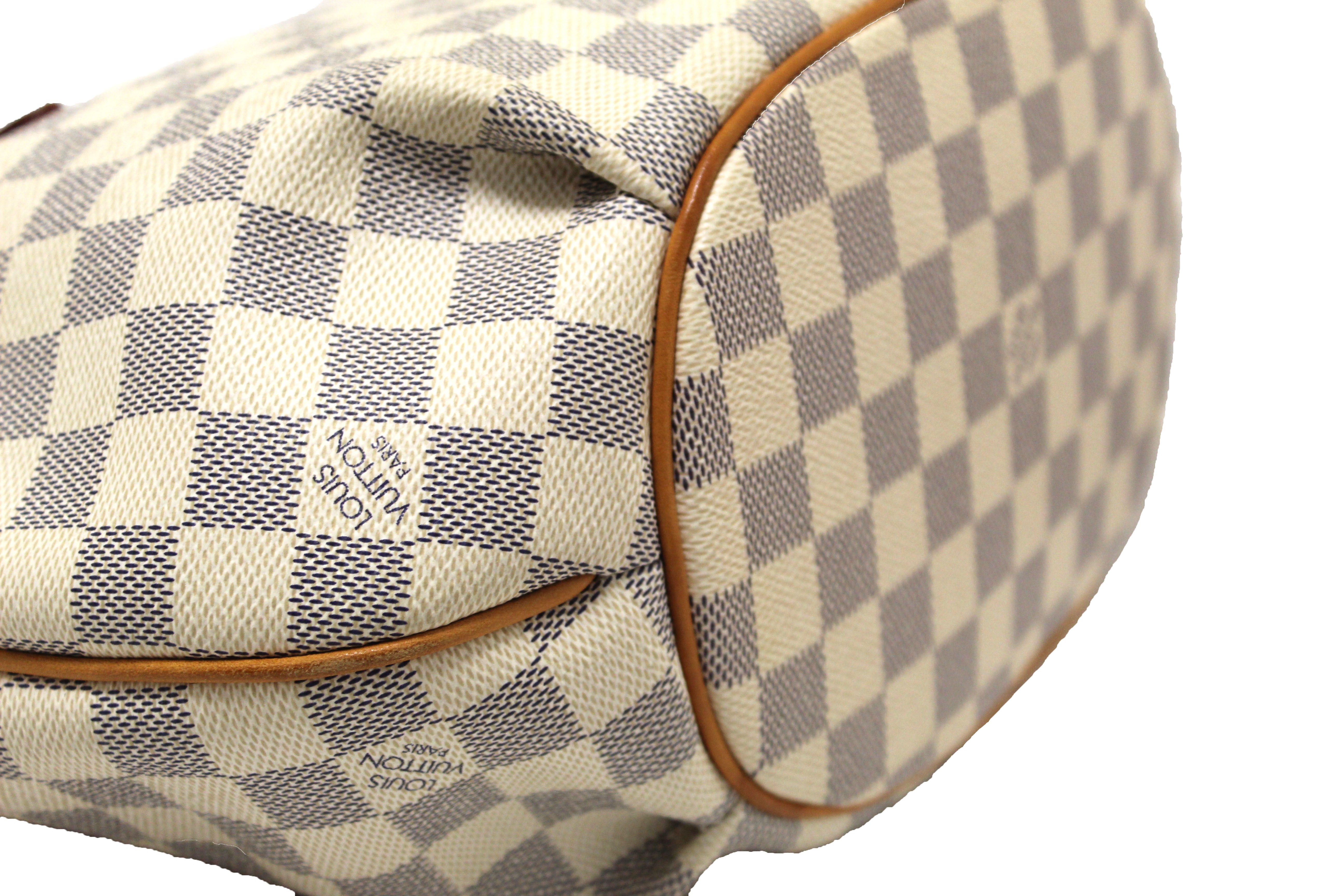 Authentic Louis Vuitton Damier Azur Riviera PM Crossbody Bag - Luxury Designer Handbag for Women, Perfect for Travel, Shopping & Everyday Use