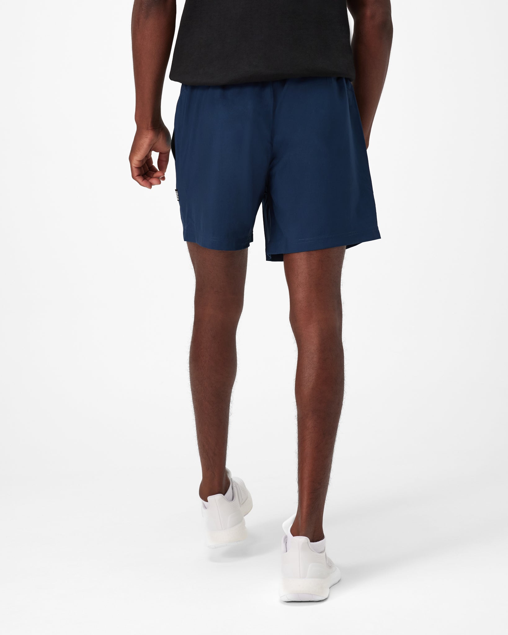 INSPORT Men's Active Navy Blue Athletic Shorts - Lightweight, Quick-Dry & Comfortable for Running, Gym & Outdoor Sports