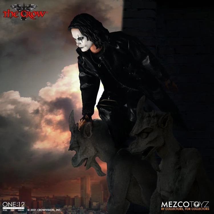 The Crow: One:12 Collective Eric Draven Action Figure - Highly Detailed Collectible for Movie Fans & Display