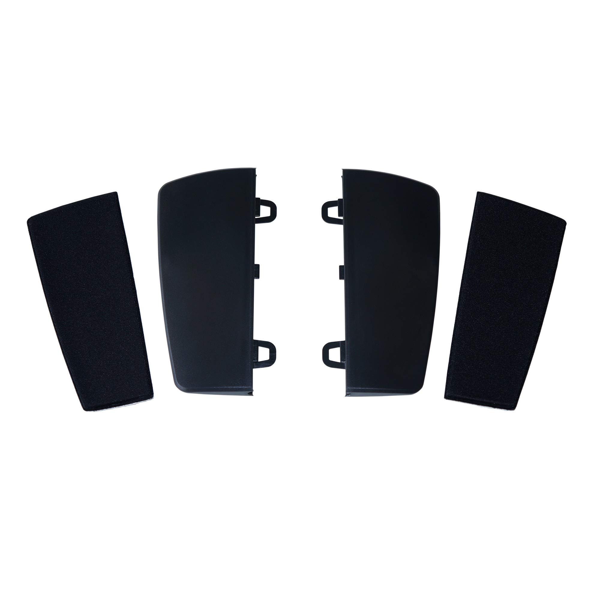 KINESIS AC806 Ergonomic Palm Supports & Wrist Pads for Freestyle2 Split Keyboard - Comfortable Typing Support for Programmers, Gamers & Office Workers (Home & Office Use)