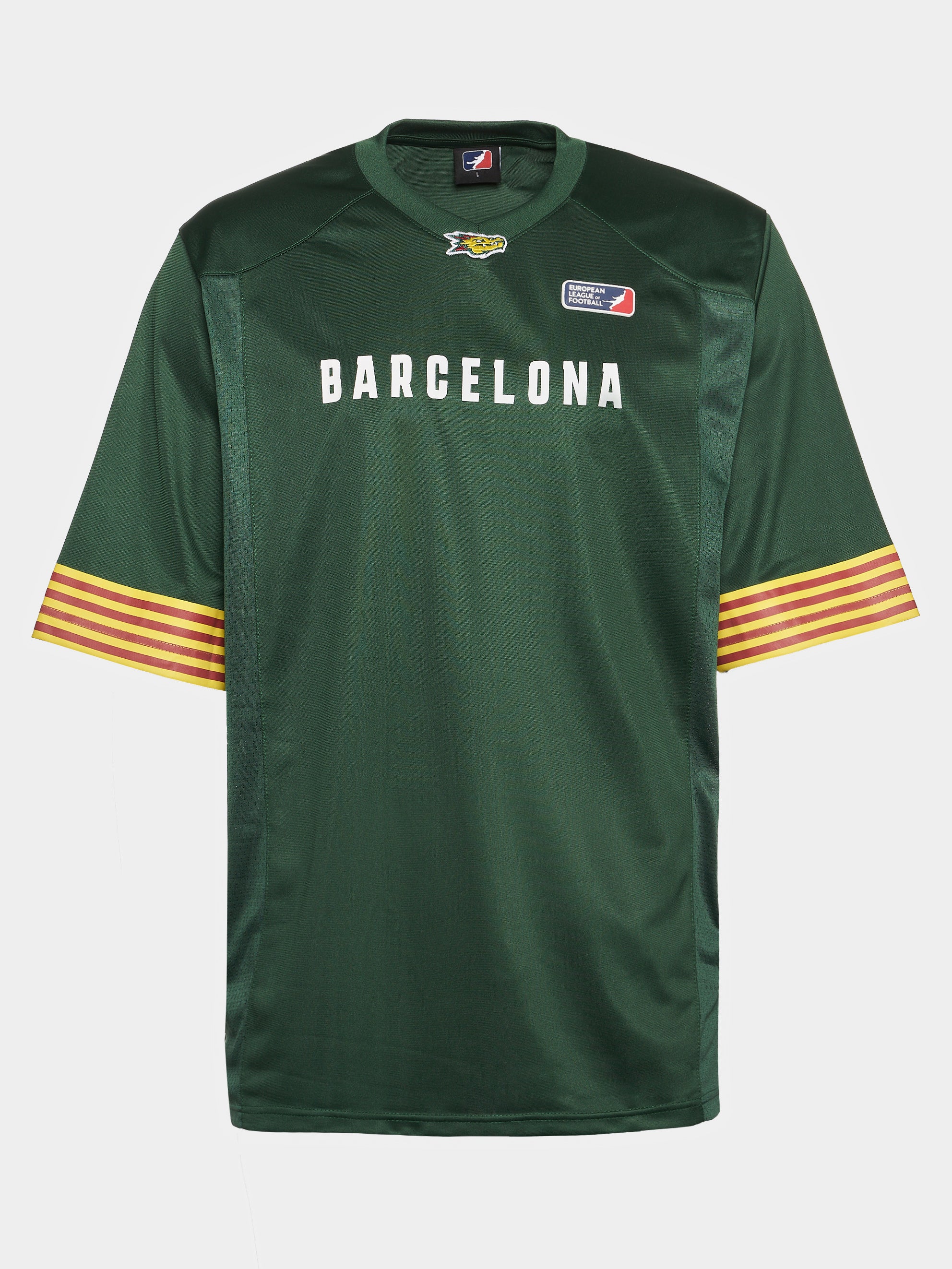 Barcelona Dragons Authentic NFL Game Jersey - Official Licensed Football Jersey for Men - Perfect for Game Day, Tailgating & Fan Gear