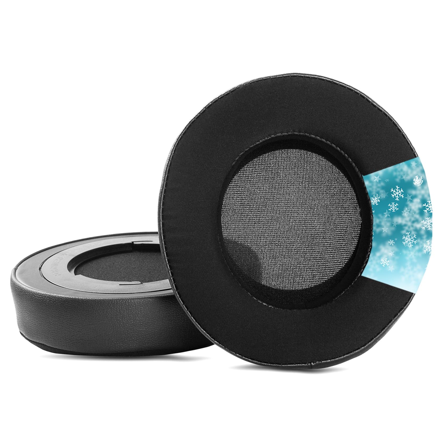 Razer Kraken Pro V2 7.1 Chroma V2 Replacement Earpads - Cooling Gel Memory Foam Ear Cushions for Gaming Headphones | Enhanced Comfort for Long Gaming Sessions & Music Listening