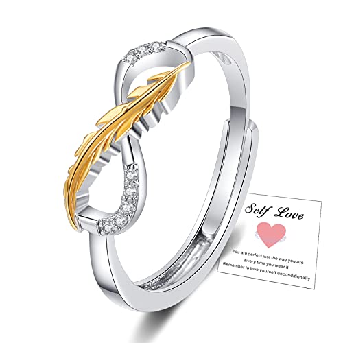 2# Gold Feather Ring
