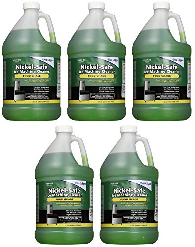 NU-CALGON 428708 Ice Machine Cleaner - Professional Descaling Solution for Commercial & Home Use - Safe for Stainless Steel - Perfect for Restaurants, Bars, and Refrigerators