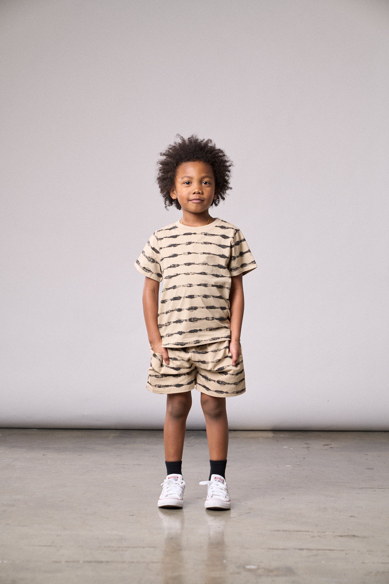 Static Stripe Short - Trendy Striped Casual Shorts for Men & Women | Perfect for Summer, Beach, and Outdoor Activities