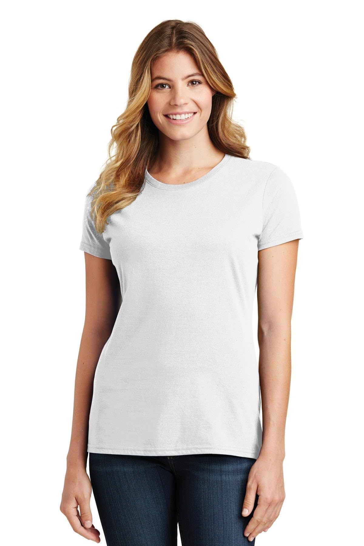 Port & Company Women's Fan Favorite T-Shirt - Soft Cotton Crewneck Tee for Casual Wear, Workouts & Everyday Comfort