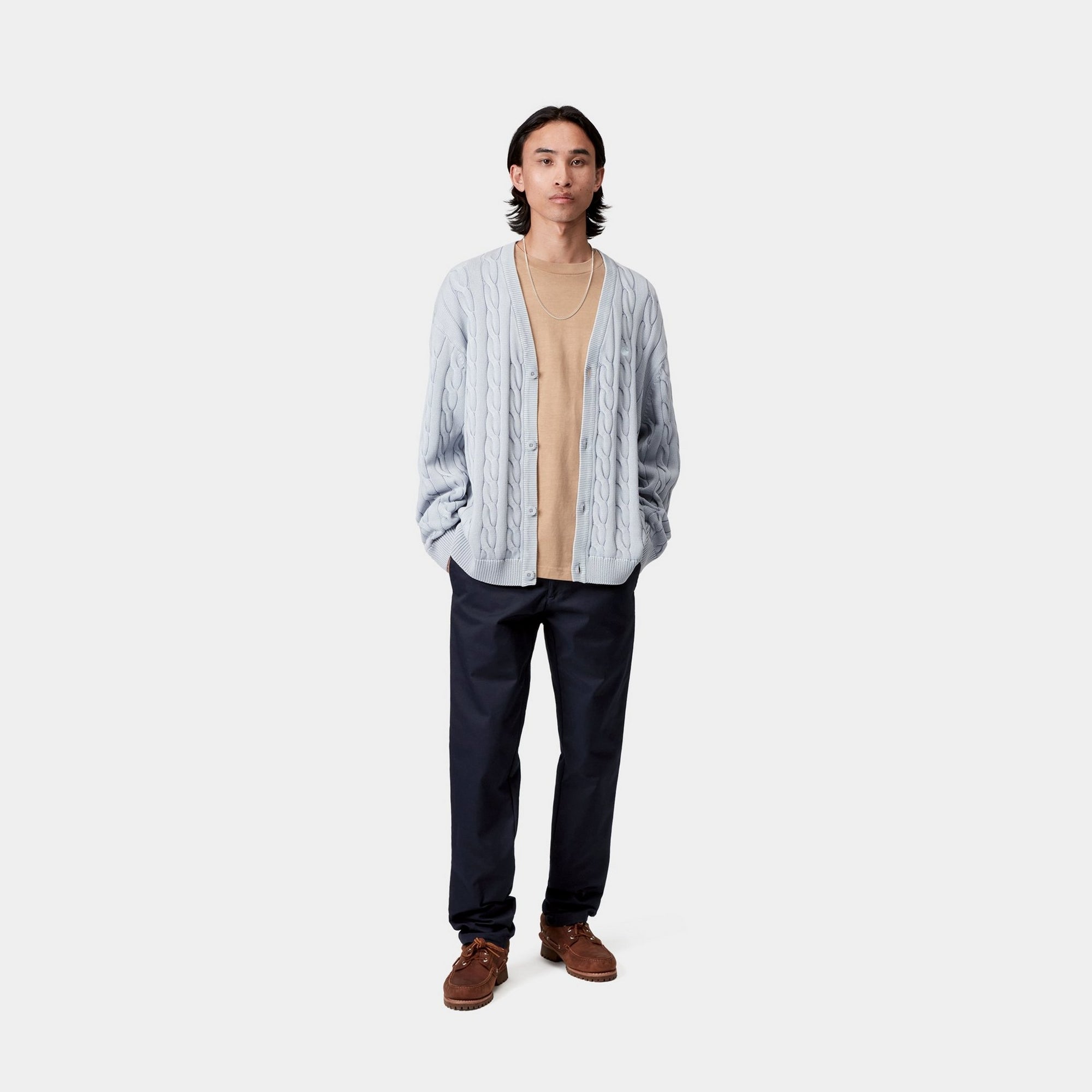 Sid Pant | Dark Navy Blue Men's Casual Pants | Comfortable Slim Fit Trousers for Work, Travel & Everyday Wear