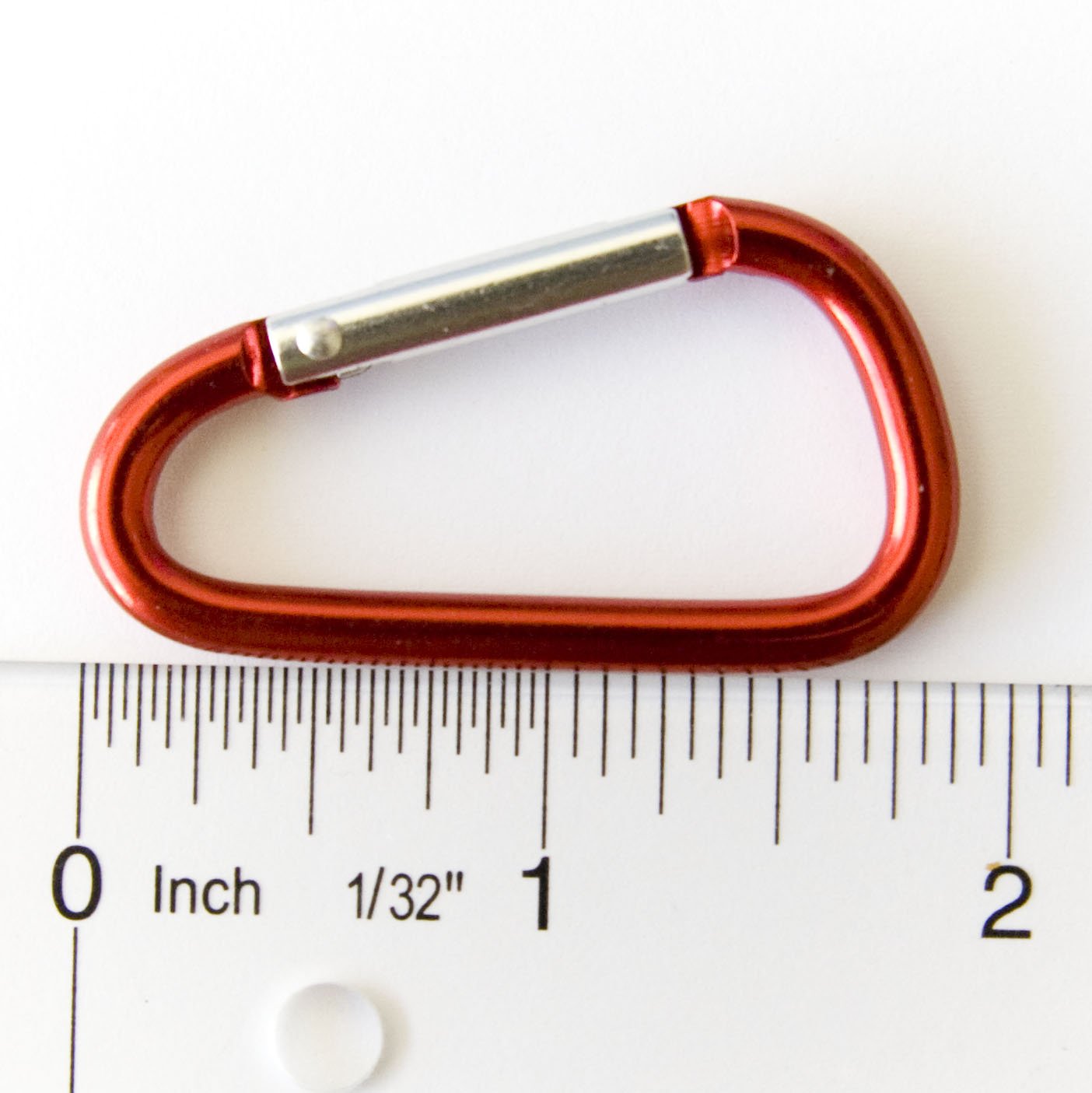12pcs Heavy Duty Aluminum Carabiner Clips - 1-7/8 Inch Key Rings for Keys, Tools & Outdoor Gear - Perfect for Camping, Hiking & Everyday Carry (EDC)