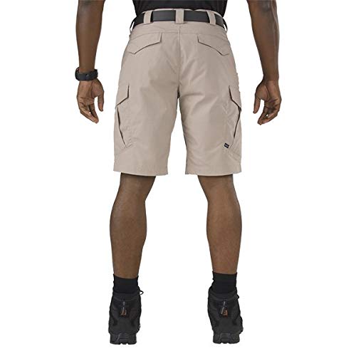 5.11 Tactical Men's Stryke 11-Inch Inseam Military Shorts - Flex-Tac Ripstop Fabric, Durable & Comfortable (Style 73327) - Perfect for Outdoor Activities, Hiking, and Tactical Training