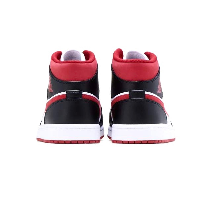 Air Jordan 1 Mid Gym Red Basketball Shoes - Men's High-Top Sneakers for Streetwear & Casual Wear | Perfect for Basketball, Gym & Everyday Fashion