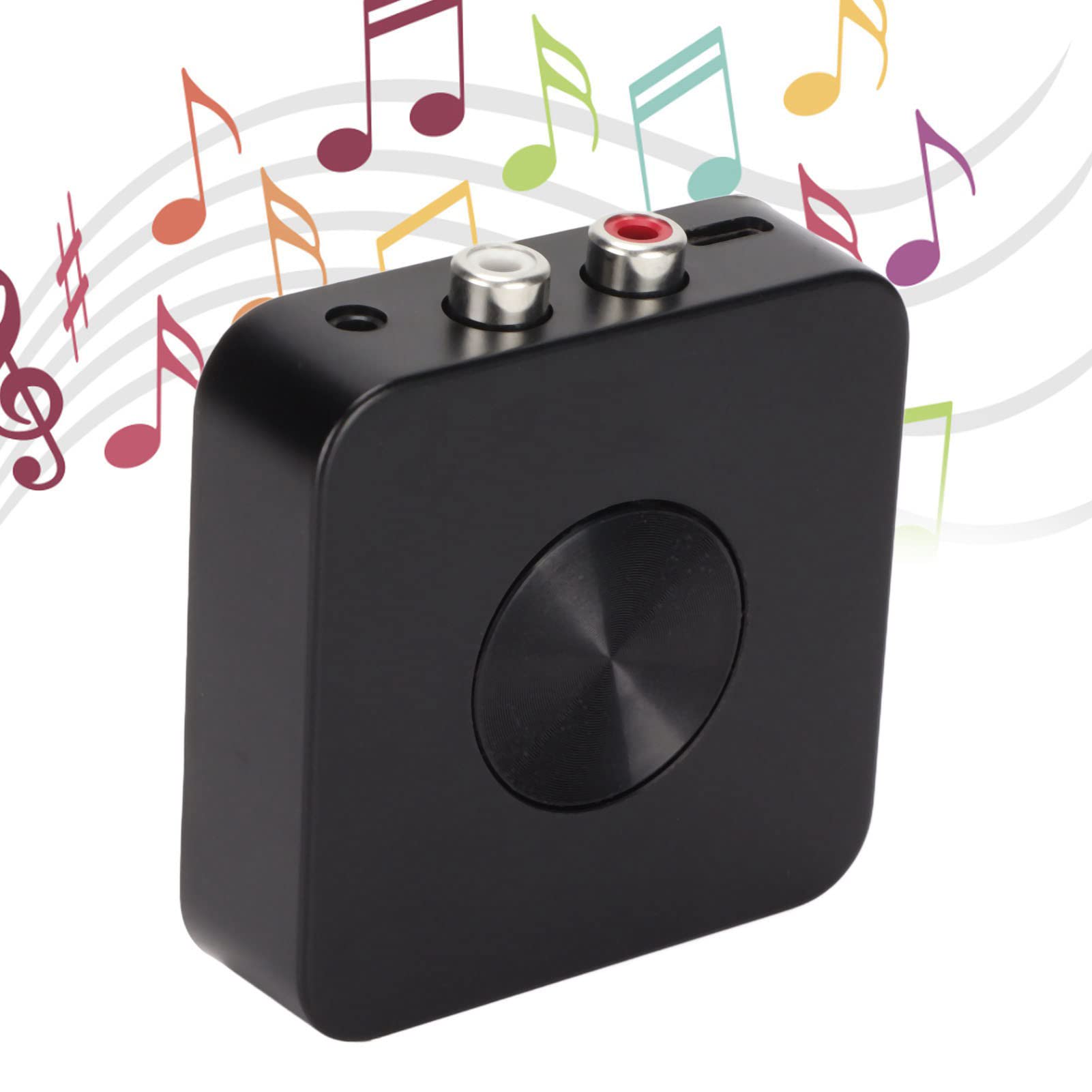 Wireless Bluetooth Audio Transmitter for Car, Home Stereo & Headphones - HiFi Class Sound Receiver Adapter with AUX Output for Projector, Earphones & Vehicle Audio System | Perfect for Road Trips, Home Theater & Gaming