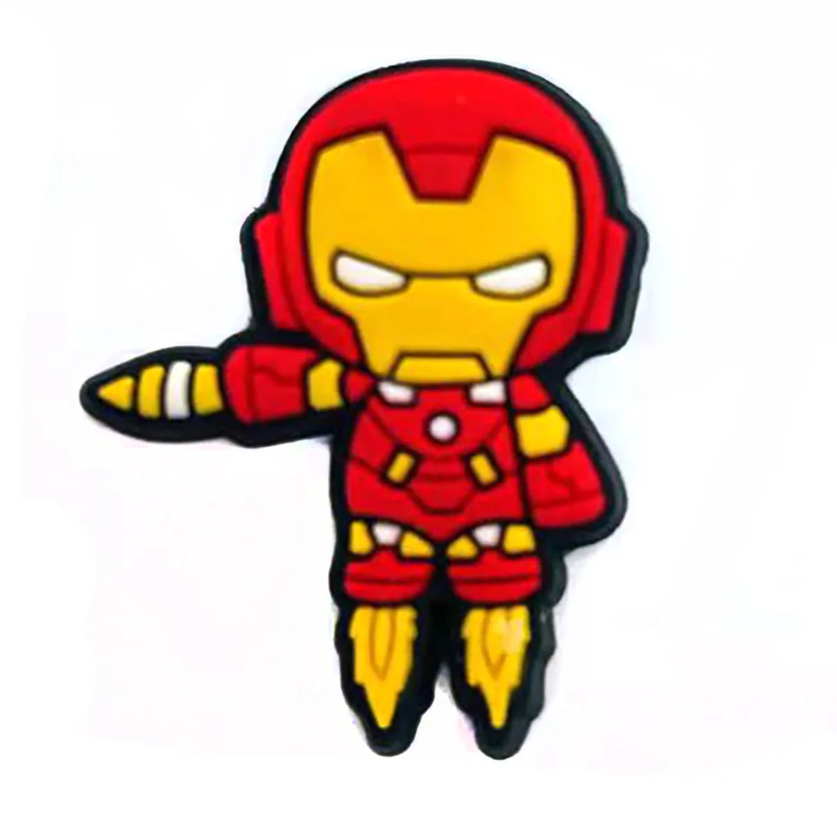 MINISO Marvel Superhero DIY Shoe Charms - Cartoon Character Accessories for Sandals & Clogs - Decorative Pins for Kids Gifts & Garden Fashion Accessories (Perfect for Birthday Presents & Cosplay Outfits)