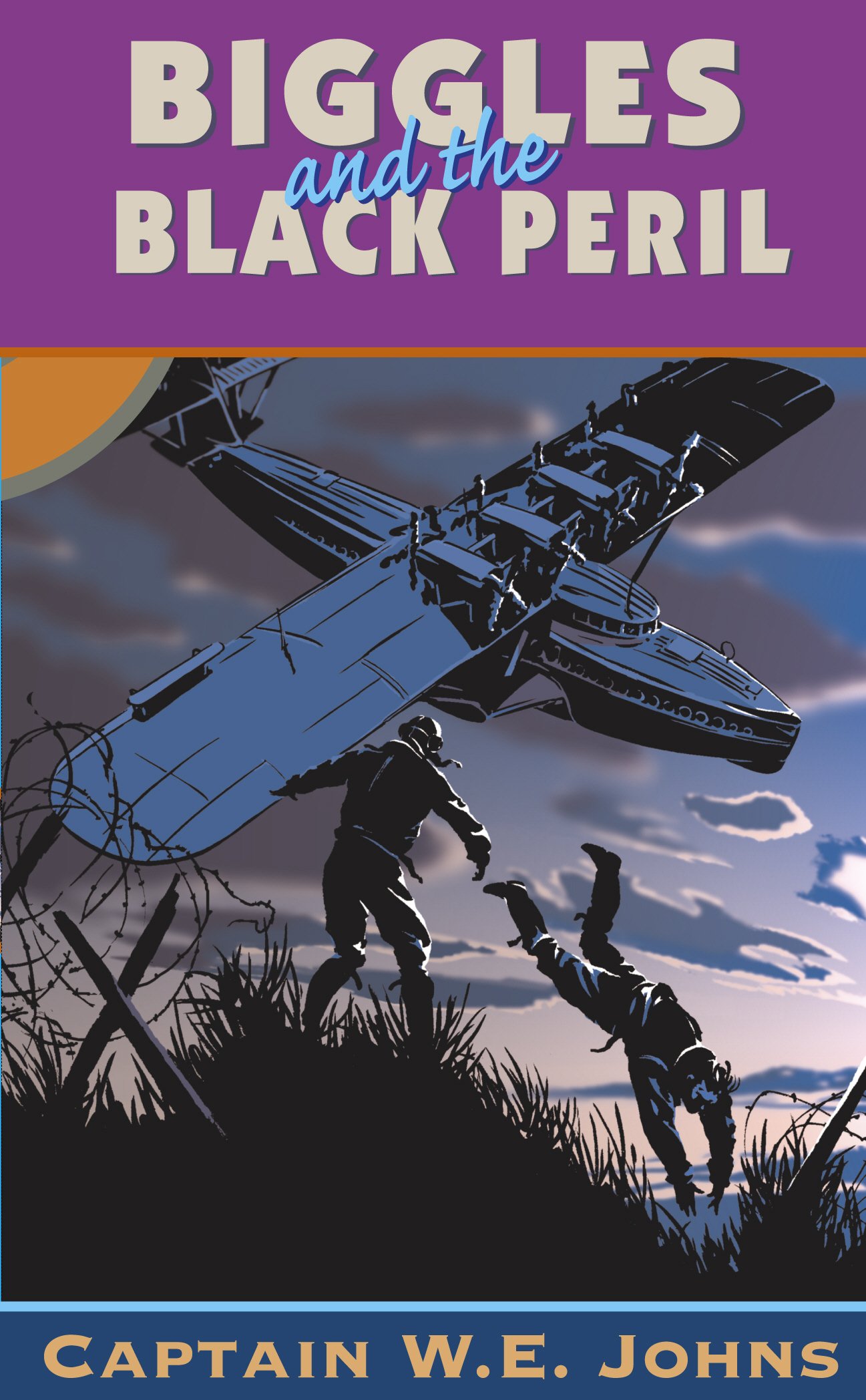 Biggles & The Black Peril - Classic Adventure Novel by W.E. Johns | Red Fox Older Fiction Collection | Perfect for Book Collectors & Aviation Enthusiasts