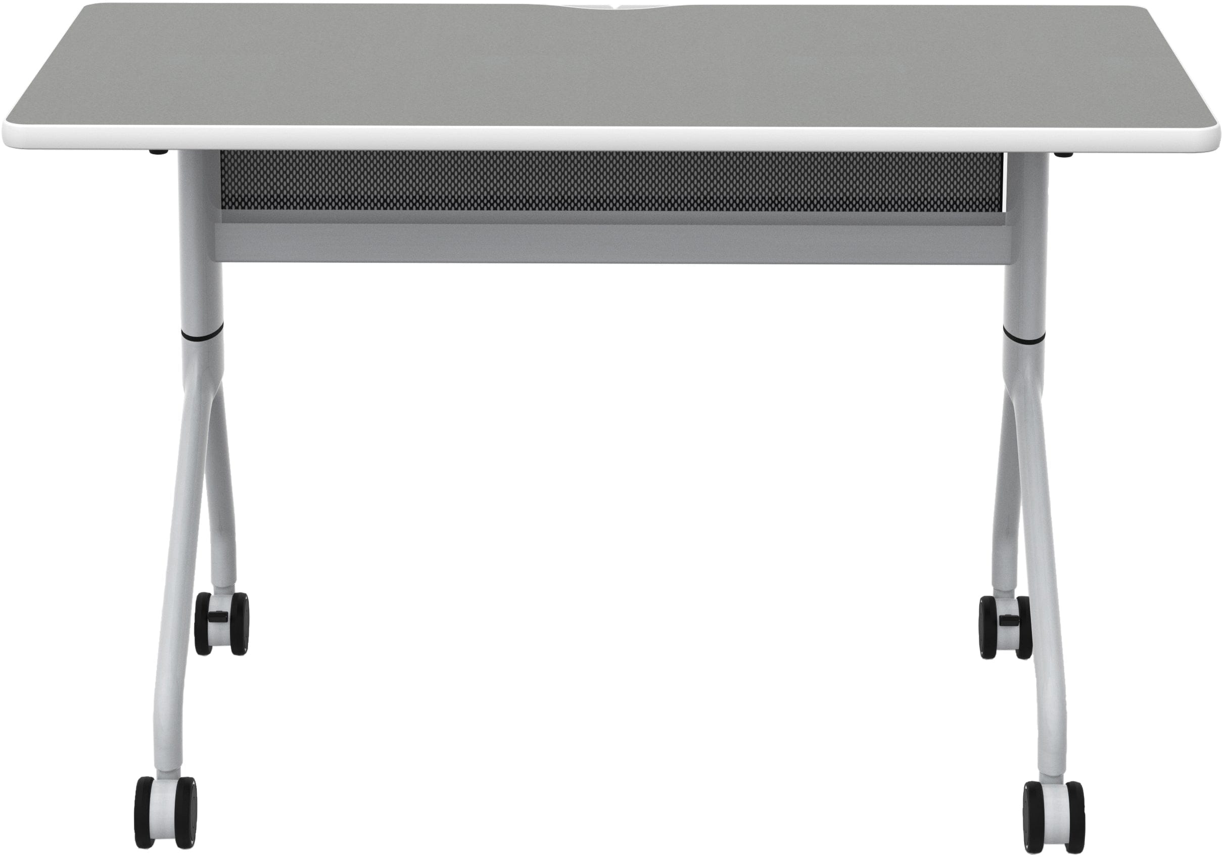 Safco Rumba 48 x 24 Inch Flip Nesting Table - Space-Saving Office & Home Furniture for Meetings, Events & Small Spaces [RBA4824FL]