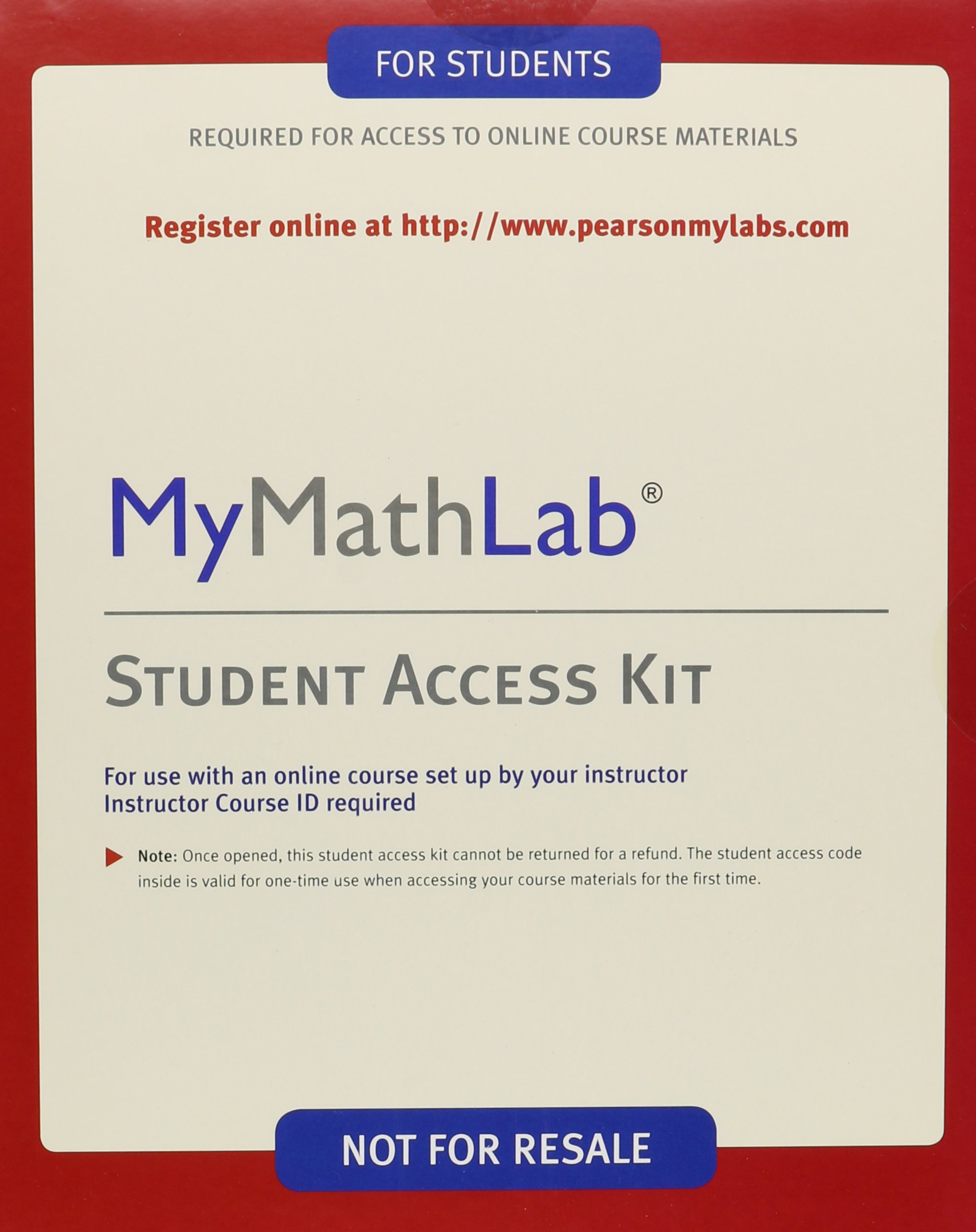 College Algebra Textbook with Integrated Review, Loose Leaf Edition + MyMathLab Student Access Card & Sticker – Perfect for College Students & Self-Study