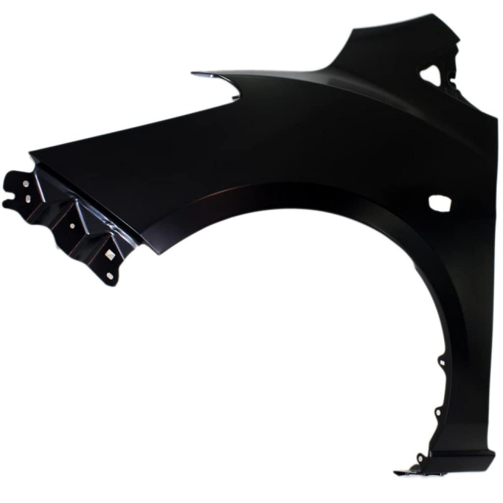 2011-2014 Mazda 2 Left Front Fender Replacement with Turn Signal Light Hole - Compatible with D65152211B & MA1240166 | Perfect Fit for All Submodels | Durable Auto Body Part for Accident Repair & Car Restoration