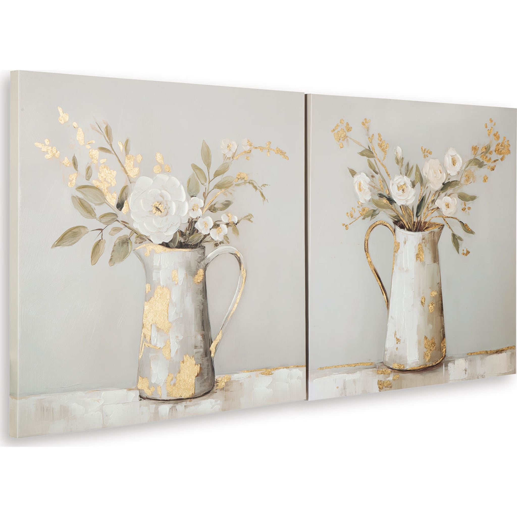 Amoryville Wall Art Set of 2 - 30x30 Inches Modern Canvas Prints for Living Room, Bedroom & Office Decor - Perfect Home & Gift Idea