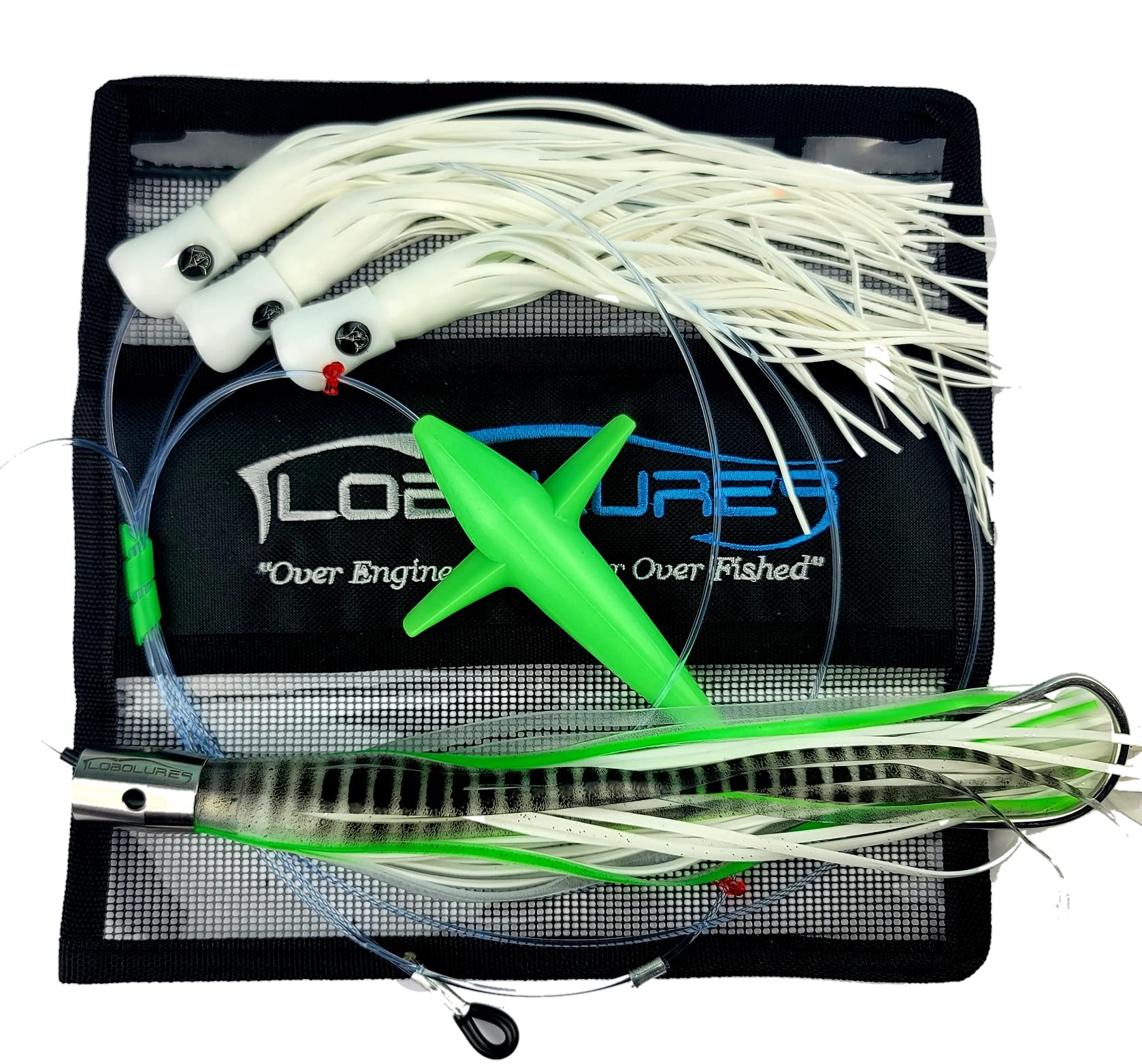 221 Tuna Magic Skipjack Hybrid UV 12 Inch Stainless Steel Jet Head Fishing Daisy Chain Lure for Bluefin Tuna - Perfect for Offshore Trolling and Big Game Fishing
