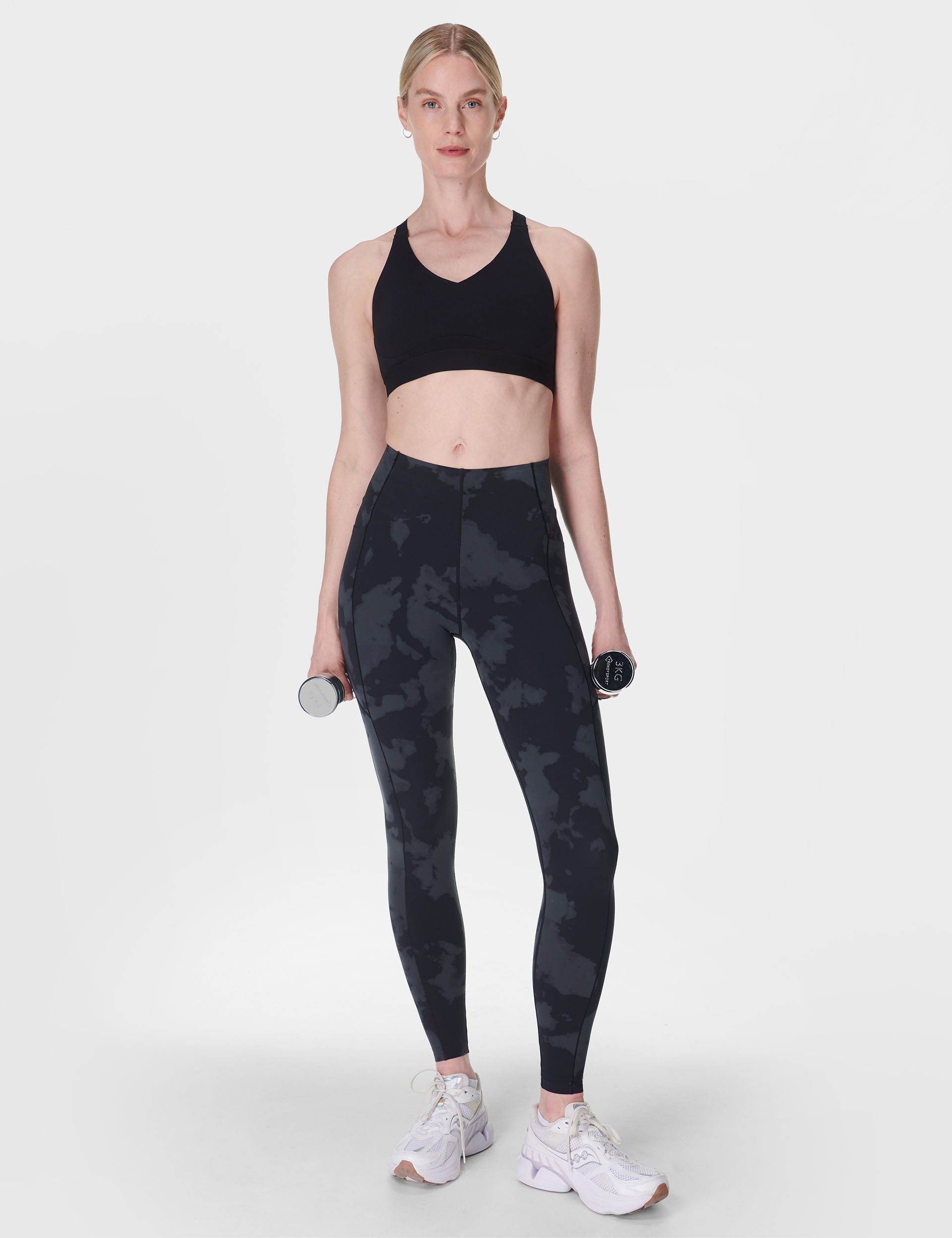 Power Pulse Sports Bra for Women - High Impact Support, Breathable & Moisture Wicking Activewear - Perfect for Running, Gym Workouts & High-Intensity Training (Black)
