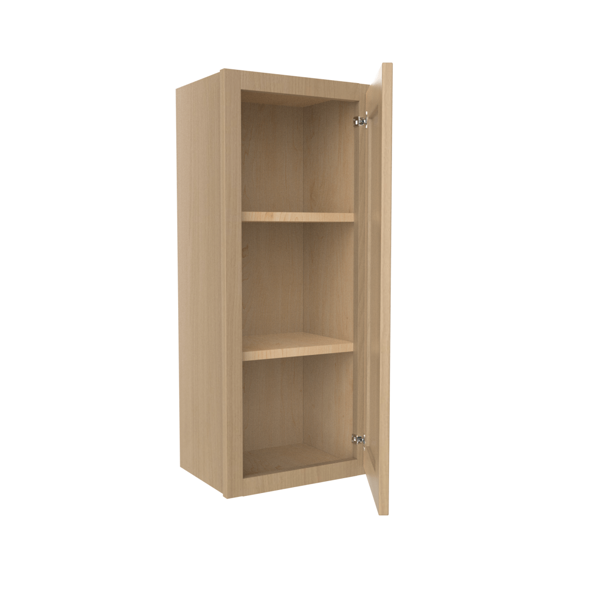 36 Inch High Single Door Wall Cabinet - Luxor Harvest RTA Ready-to-Assemble, 15W x 36H x 12D - Perfect for Kitchen, Bathroom, Laundry Room & Garage Storage Organization
