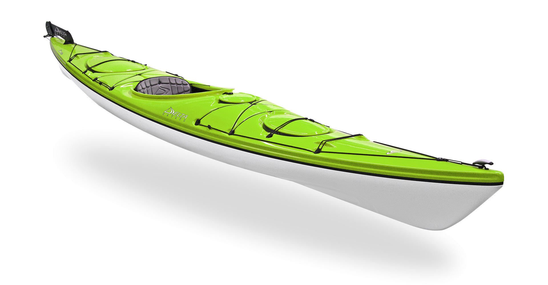 Delta 15.5GT Kayak with Rudder System - Lightweight Touring Kayak for Lakes & Rivers | Perfect for Fishing, Camping and Water Exploration