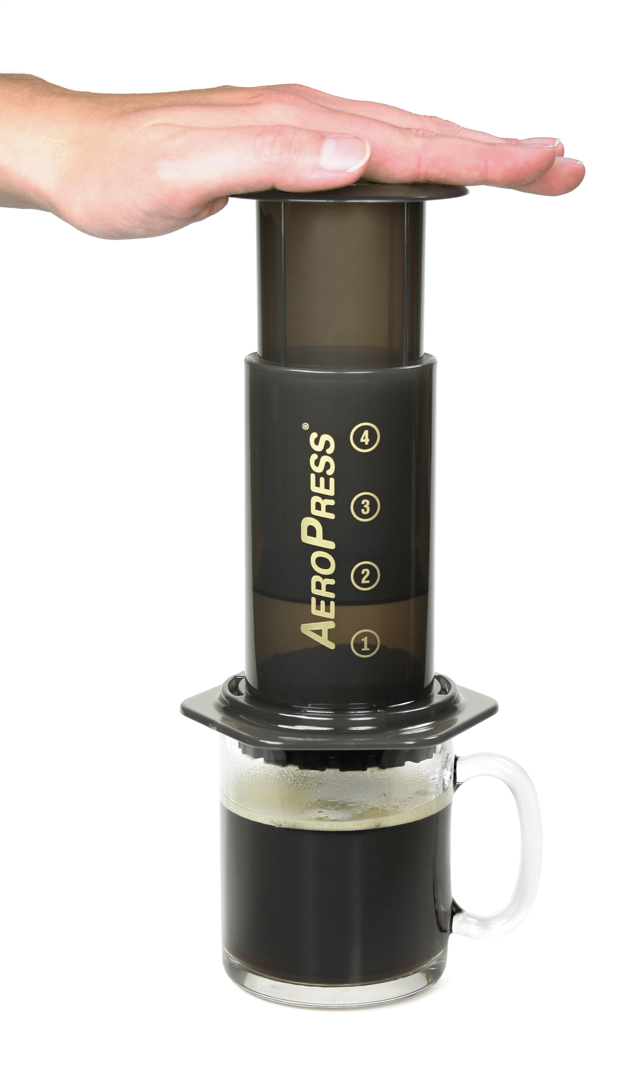AeroPress Coffee and Espresso Maker - Portable, Fast, and Easy to Use for Travel, Camping, and Home Brewing