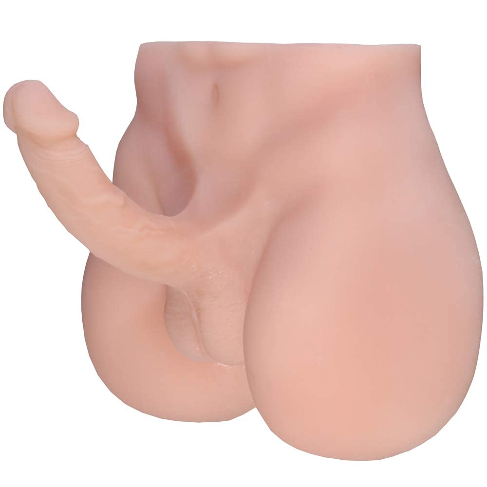 Realistic 12.2 Inch Flexible Dildo with Tight Anal Entry - Adult Sex Toy for Men, Women & Couples | Enhance Solo Play & Partner Intimacy | Discreet Packaging & Body-Safe Materials