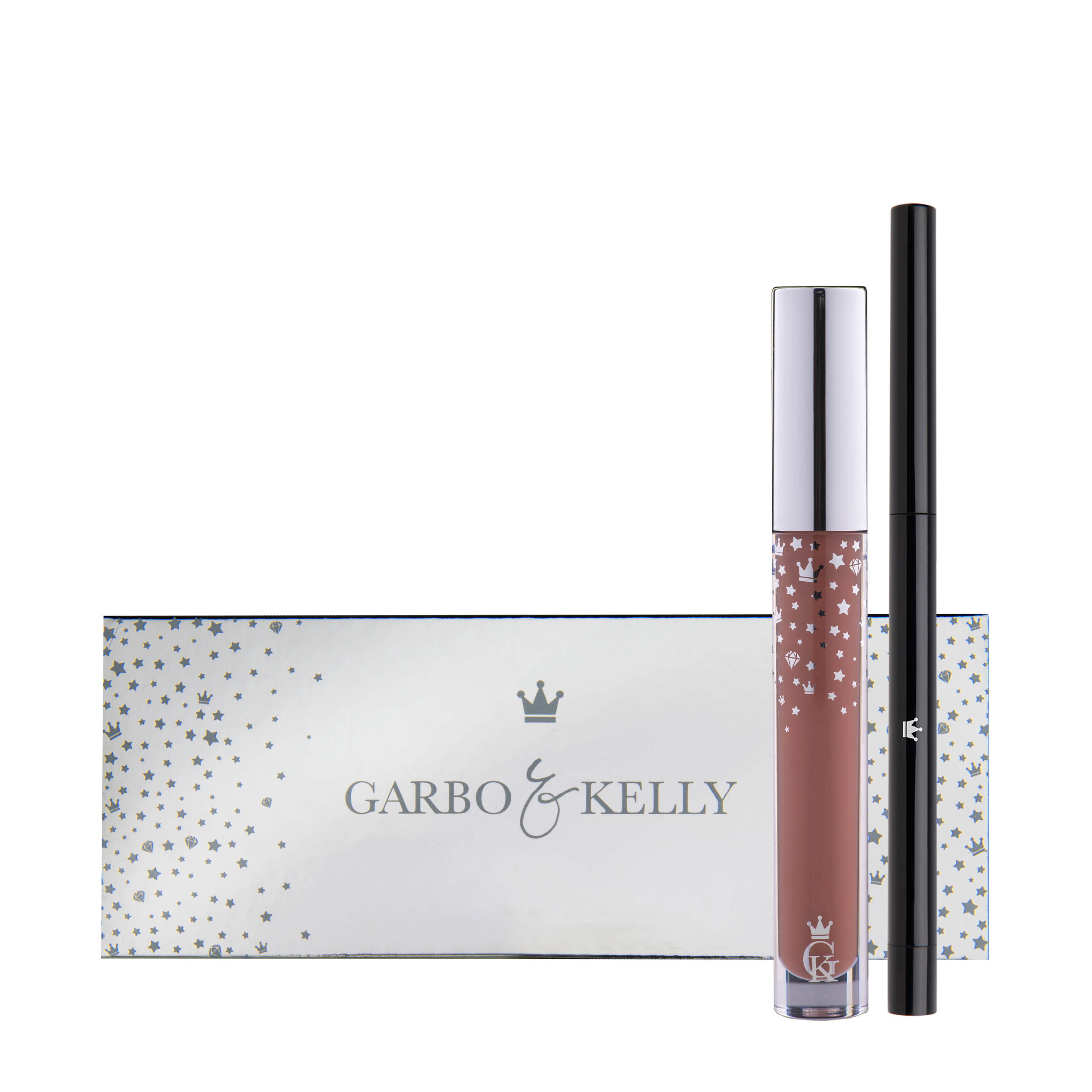 Royalty Gloss Kit Inc Lip Definer - Long Lasting Lip Liner & Gloss Set for Full Lips | Perfect for Everyday Wear, Date Night & Special Occasions