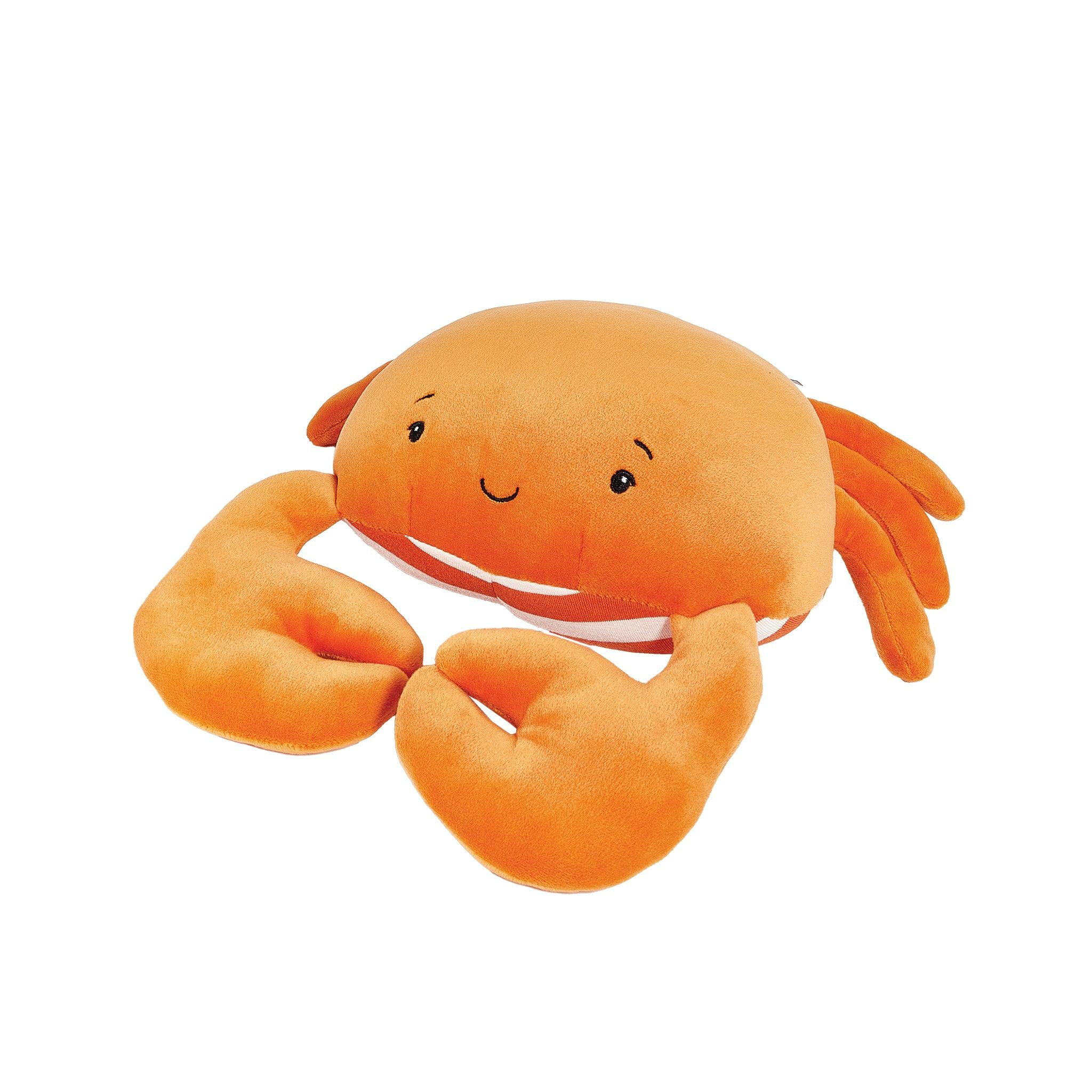 Happy Crab Plush Stuffed Animal Toy - Soft & Cuddly Sea Creature for Kids, Perfect for Playtime, Gifts & Nursery Decor