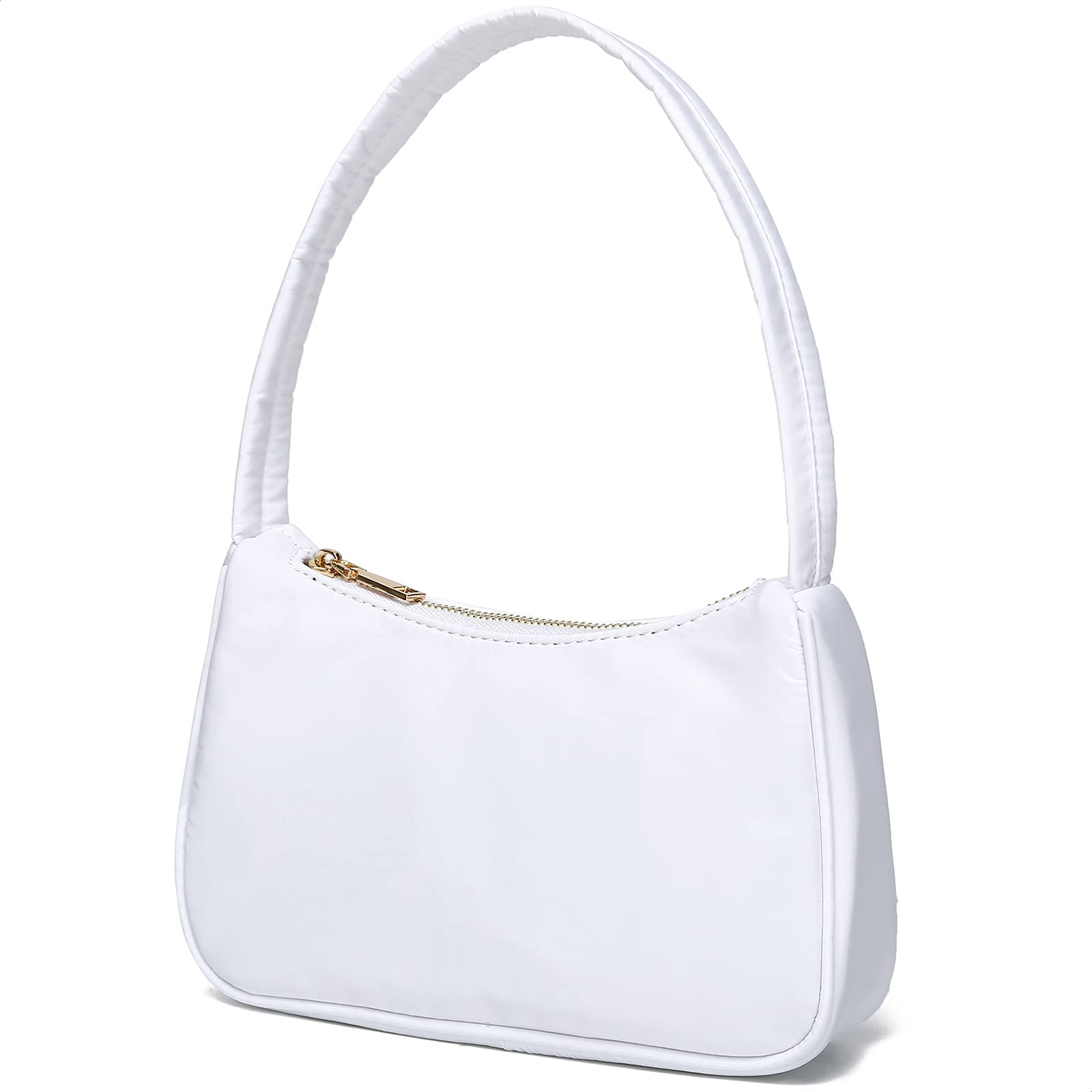 Elegant Small Nylon Shoulder Bags for Women - Stylish Mini Handbags with Zipper Closure - Perfect for Work, Travel & Everyday Use