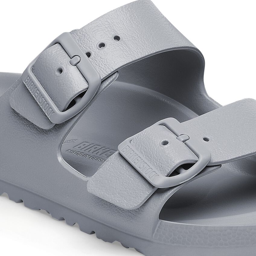 Birkenstock Arizona Eva Sandals in Stone Coin - Comfortable & Lightweight Unisex Slides for Men & Women - Perfect for Beach, Pool, and Casual Summer Wear