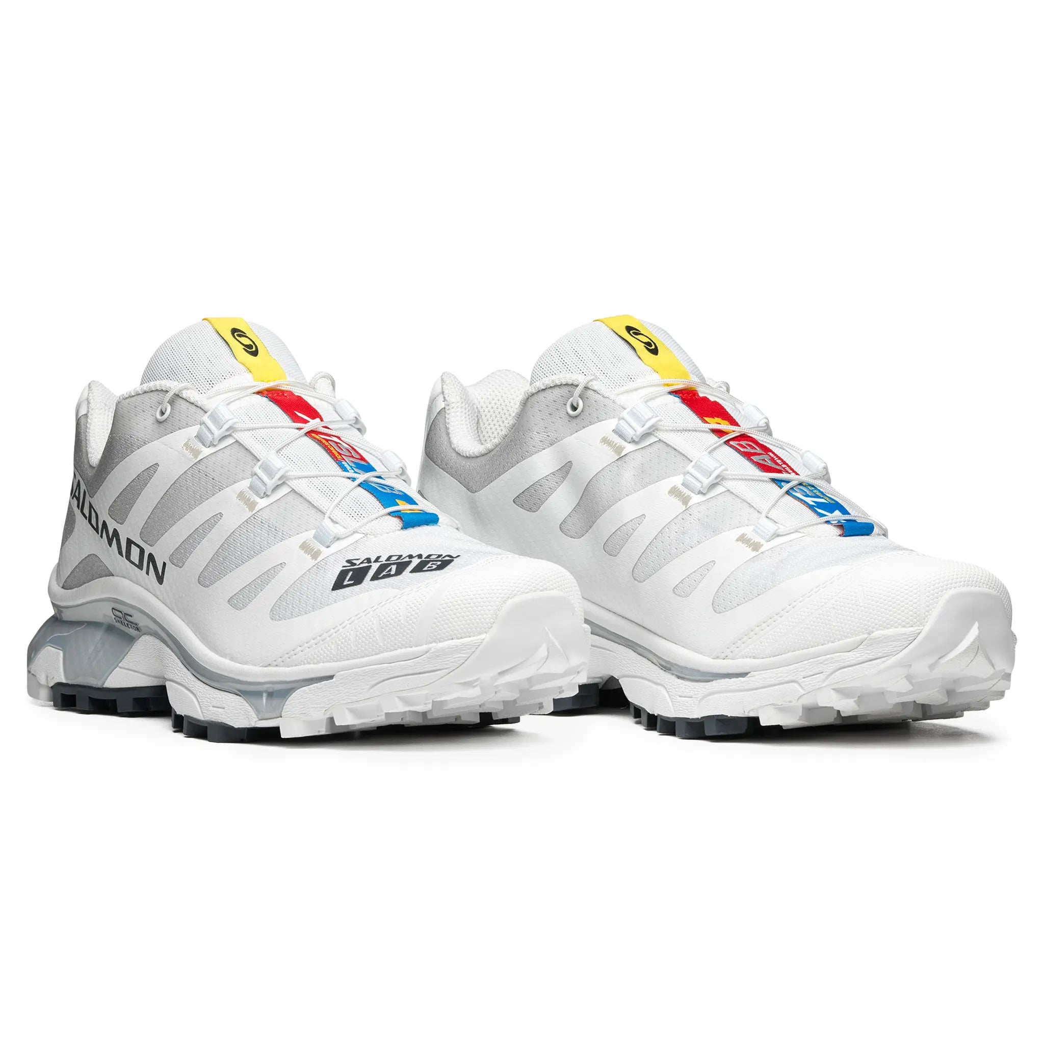Salomon XT 4 OG White Ebony Trail Running Shoes - Lightweight Hiking Sneakers for Men & Women - Perfect for Outdoor Adventures & Daily Wear
