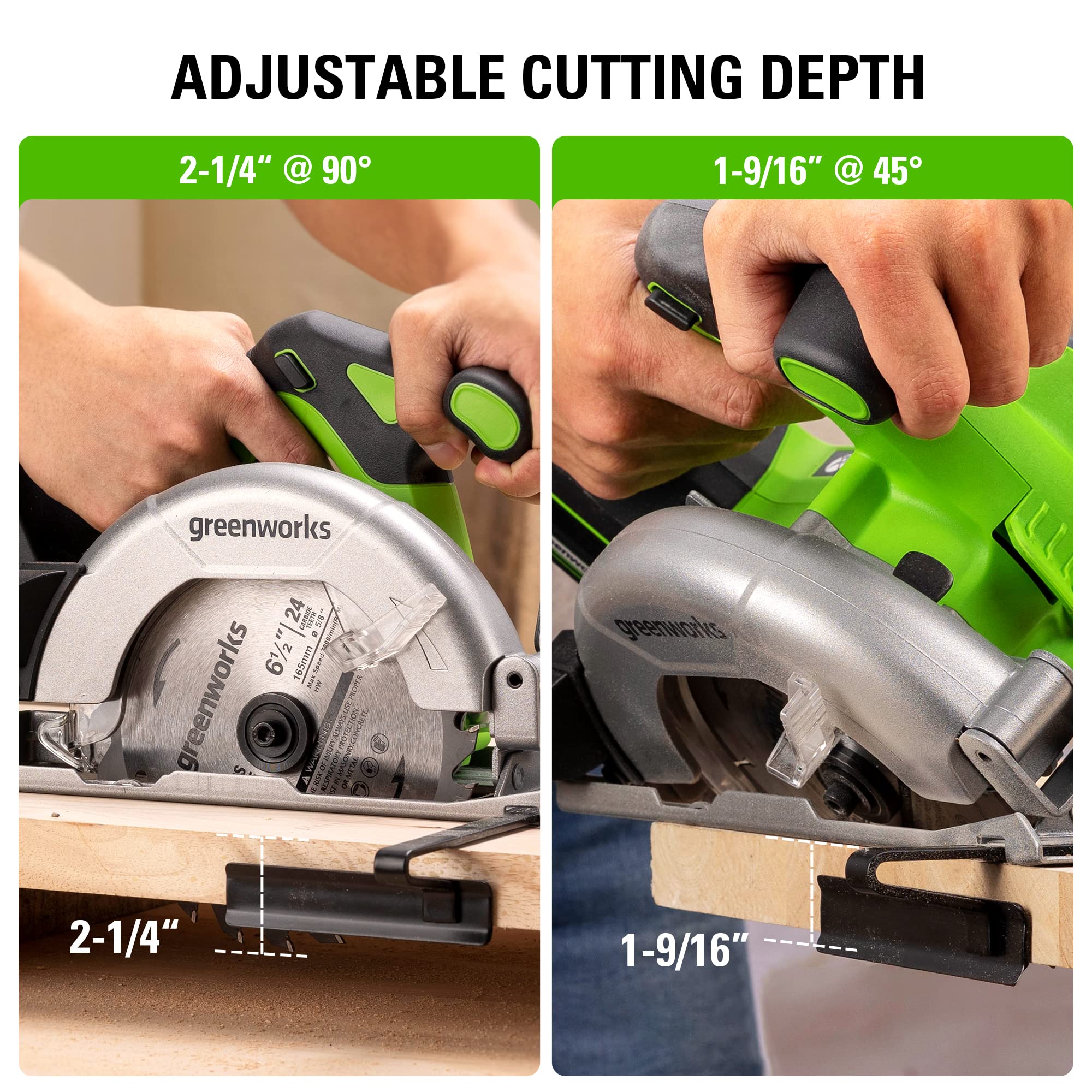 Greenworks 24V Brushless 6.5