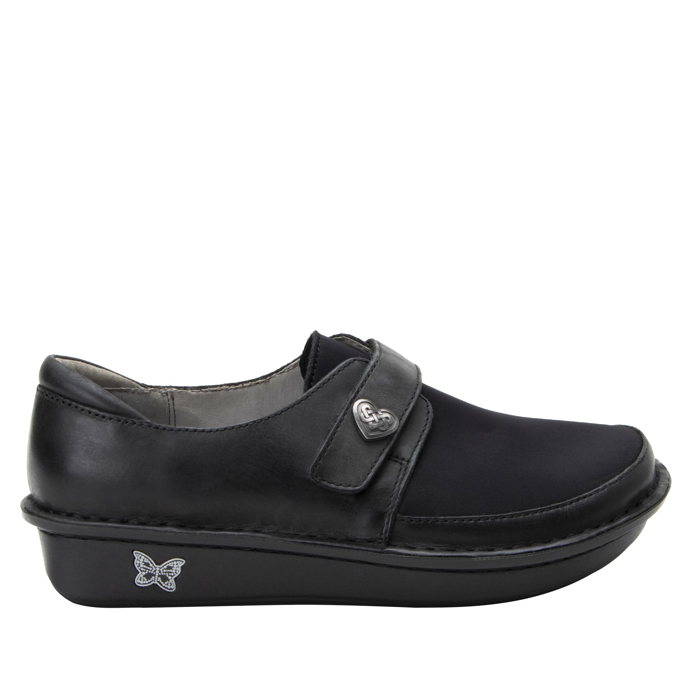 Alegria Women's Brenna Leather Comfort Loafer Shoes - Slip-On Casual Shoes for Work, Nursing & Everyday Wear