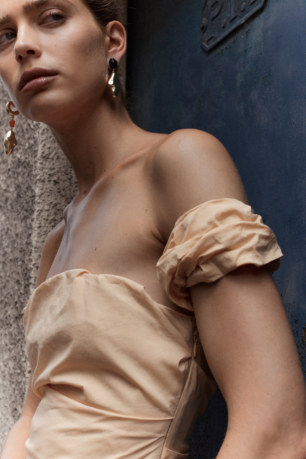 Elegant Carmen Draped Gown for Women - Formal Evening Dress for Prom, Wedding & Special Occasions