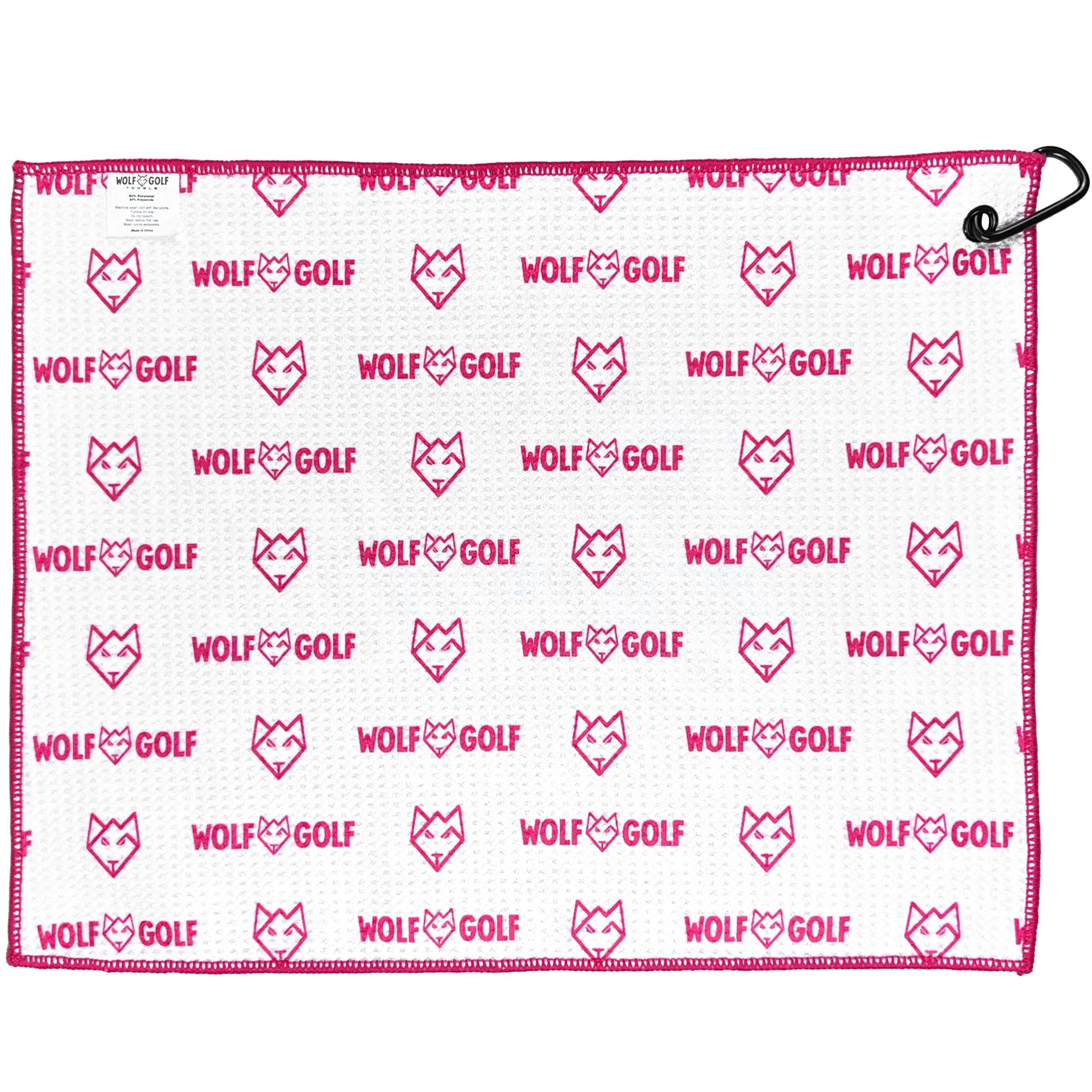 Funny Printed Golf Towel for Women - Premium Birdie Design Golf Accessory - Perfect Golf Gift for Her - Great for On-Course Use, Club Cleaning & Practice Sessions
